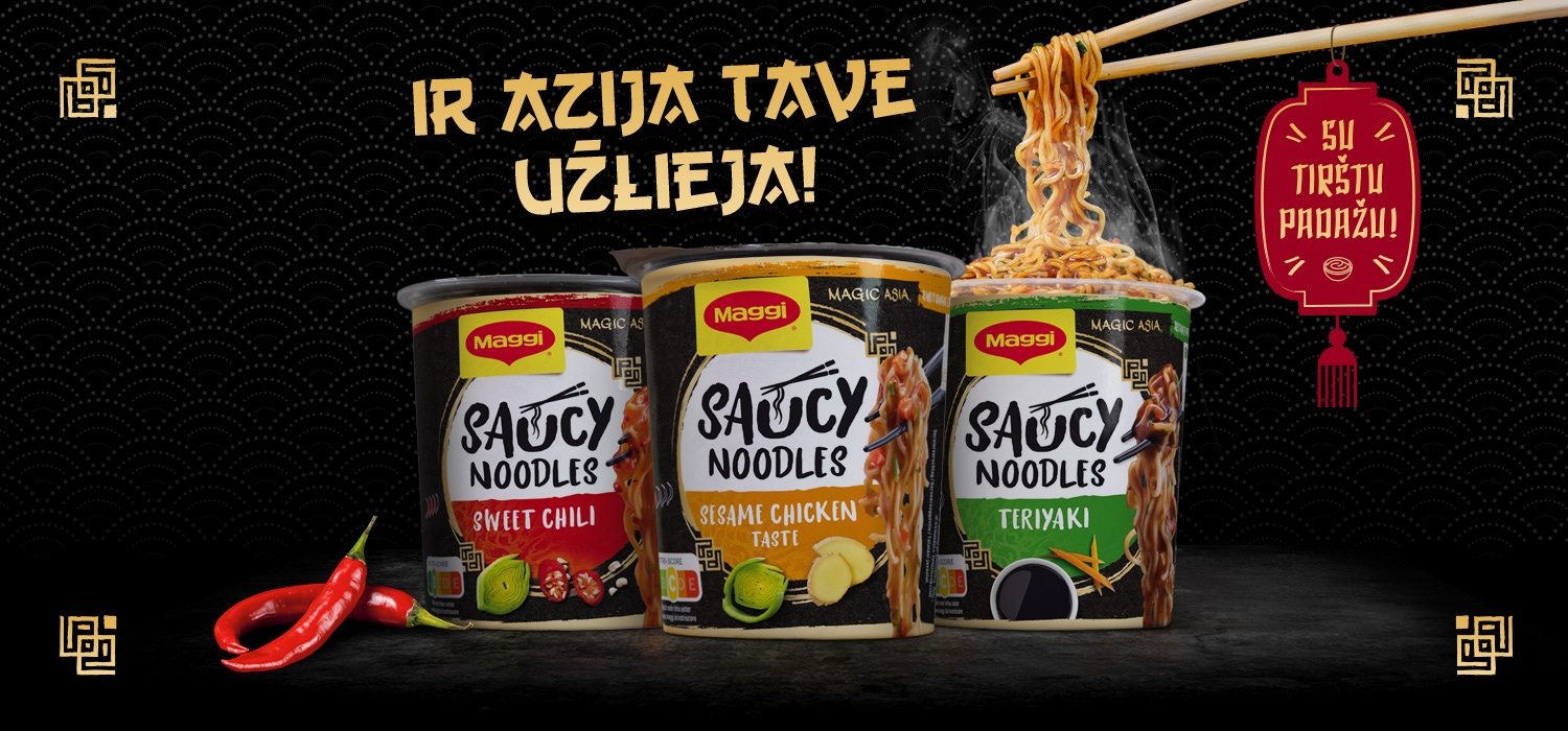 Maggi greitai paruosiami patiekalai